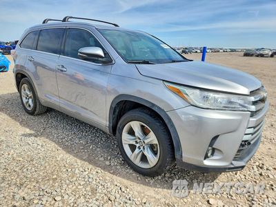 Czwarte zdjęcie samochodu z boku: 2016 TOYOTA HIGHLANDER LIMITED VIN:5TDYKRFH4GS179357 - miniatura