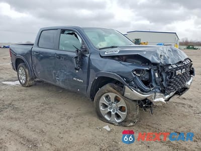 Czwarte zdjęcie samochodu z boku: 2025 RAM 1500 BIG HORN VIN:1C6RRFFG0SN714941 - miniatura