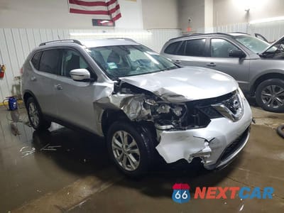 Czwarte zdjęcie samochodu z boku: 2016 NISSAN ROGUE SV VIN:KNMAT2MV0GP650672 - miniatura