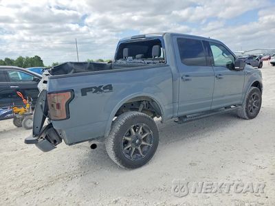 Trzecie zdjęcie samochodu z tyłu: 2019 FORD F150 SUPERCREW VIN:1FTEW1E45KKC84030 - miniatura