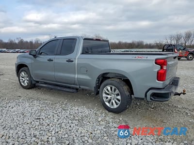 Drugie zdjęcie samochodu z przodu: 2024 CHEVROLET SILVERADO K1500 CUSTOM VIN:1GCRDBEK3RZ148976 - miniatura