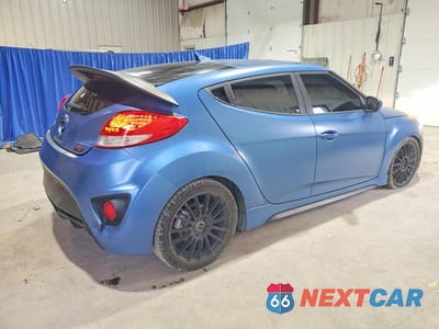 Trzecie zdjęcie samochodu z tyłu: 2016 HYUNDAI VELOSTER TURBO RALLY EDITION VIN:KMHTC6AE1GU261198 - miniatura