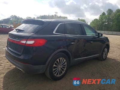 Trzecie zdjęcie samochodu z tyłu: 2016 LINCOLN MKX SELECT VIN:2LMTJ6KR9GBL47411 - miniatura