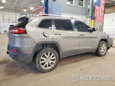 Trzecie zdjęcie samochodu z tyłu: 2017 JEEP CHEROKEE LIMITED VIN:1C4PJMDSXHW632995 - miniatura