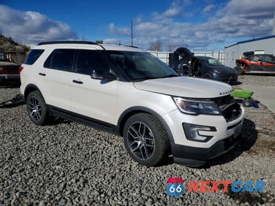 Czwarte zdjęcie samochodu z boku: 2017 FORD EXPLORER SPORT VIN:1FM5K8GT3HGD42927 - miniatura