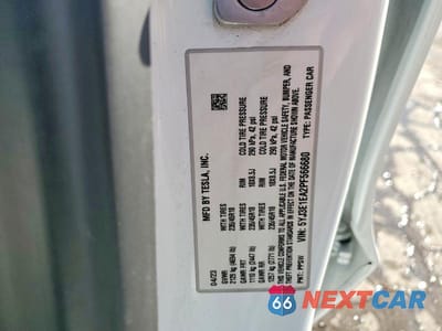Zdjęcie 13 z 13 samochodu: 2023 TESLA MODEL 3 VIN:5YJ3E1EA2PF566680 - miniatura