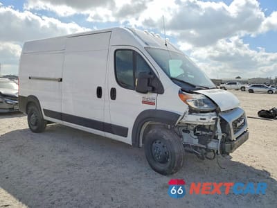 Czwarte zdjęcie samochodu z boku: 2021 RAM PROMASTER 2500 2500 HIGH VIN:3C6LRVDG0ME559057 - miniatura