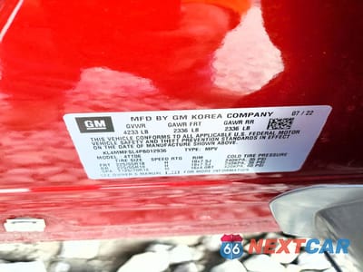 Zdjęcie 12 z 12 samochodu: 2023 BUICK ENCORE GX ESSENCE VIN:KL4MMFSL4PB012936 - miniatura