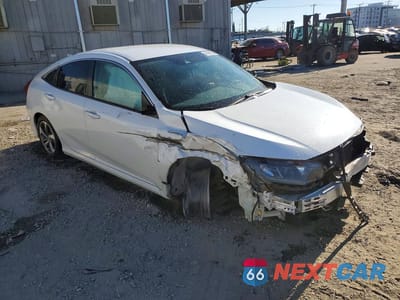 Czwarte zdjęcie samochodu z boku: 2019 HONDA CIVIC LX VIN:2HGFC2F68KH540432 - miniatura