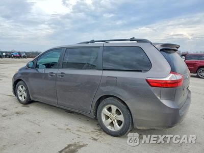 Drugie zdjęcie samochodu z przodu: 2015 TOYOTA SIENNA LE 8-PASSENGER VIN:5TDKK3DC0FS555464 - miniatura