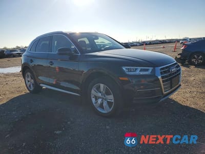 Czwarte zdjęcie samochodu z boku: 2019 AUDI Q5 PREMIUM PLUS VIN:WA1BNAFY1K2042160 - miniatura