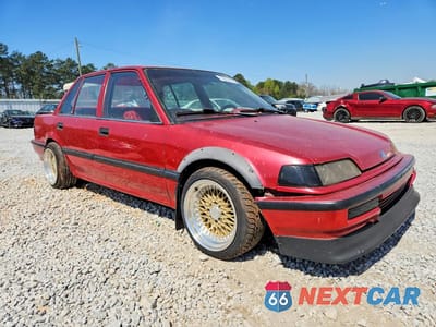 Czwarte zdjęcie samochodu z boku: 1991 HONDA CIVIC DX VIN:JHMED3544MS018629 - miniatura