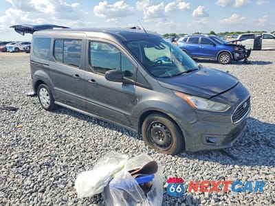 Czwarte zdjęcie samochodu z boku: 2019 FORD TRANSIT CONNECT XLT VIN:NM0GE9F29K1389325 - miniatura