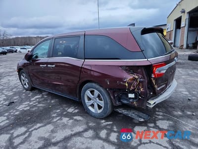 Drugie zdjęcie samochodu z przodu: 2020 HONDA ODYSSEY EX VIN:5FNRL6H59LB054937 - miniatura