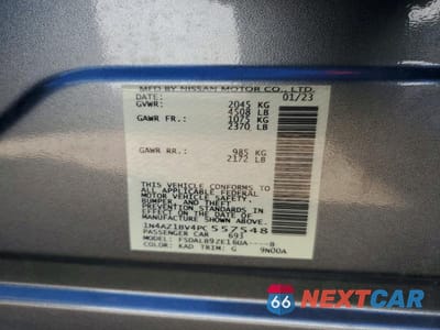 Zdjęcie 13 z 13 samochodu: 2023 NISSAN LEAF S VIN:1N4AZ1BV4PC557548 - miniatura