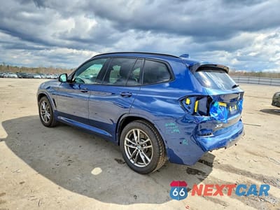 Drugie zdjęcie samochodu z przodu: 2021 BMW X3 XDRIVE30I VIN:5UXTY5C09M9E84641 - miniatura