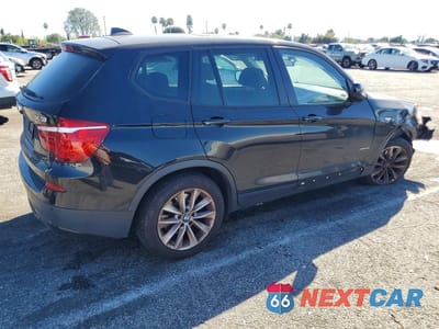 Trzecie zdjęcie samochodu z tyłu: 2013 BMW X3 XDRIVE28I VIN:5UXWX9C51D0A08777 - miniatura
