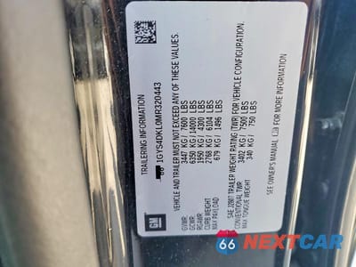 Zdjęcie 13 z 13 samochodu: 2021 CADILLAC ESCALADE PREMIUM LUXURY PLATINUM VIN:1GYS4DKL0MR320443 - miniatura