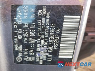 Zdjęcie 12 z 12 samochodu: 2017 HYUNDAI ACCENT SE VIN:KMHCT4AE2HU196643 - miniatura