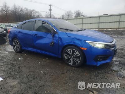 Czwarte zdjęcie samochodu z boku: 2016 HONDA CIVIC EXL VIN:2HGFC1F7XGH647105 - miniatura