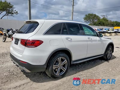 Trzecie zdjęcie samochodu z tyłu: 2022 MERCEDES-BENZ GLC 300 VIN:W1N0G8DB8NV386935 - miniatura