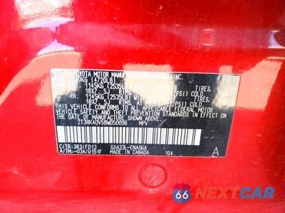 Zdjęcie 13 z 13 samochodu: 2011 TOYOTA RAV4 SPORT VIN:2T3RK4DV5BW050096 - miniatura