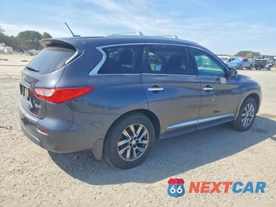 Trzecie zdjęcie samochodu z tyłu: 2014 INFINITI QX60 BASE VIN:5N1AL0MM7EC530816 - miniatura