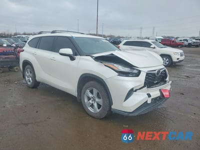 Czwarte zdjęcie samochodu z boku: 2020 TOYOTA HIGHLANDER L VIN:5TDCZRBH3LS503095 - miniatura