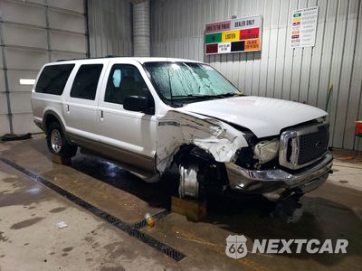 Czwarte zdjęcie samochodu z boku: 2002 FORD EXCURSION LIMITED VIN:1FMNU43S42ED37058 - miniatura
