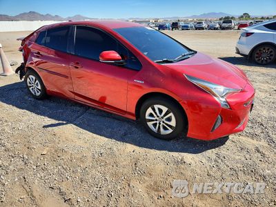 Czwarte zdjęcie samochodu z boku: 2017 TOYOTA PRIUS ONE VIN:JTDKBREU3H3564428 - miniatura