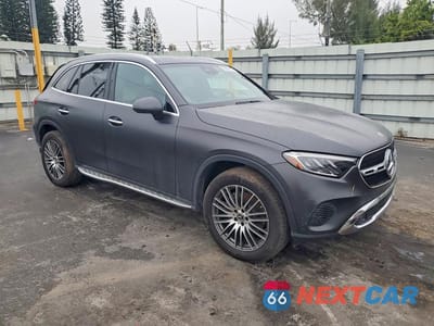 Czwarte zdjęcie samochodu z boku: 2024 MERCEDES-BENZ GLC 300 VIN:W1NKM4GB4RF177665 - miniatura