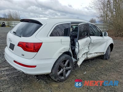 Trzecie zdjęcie samochodu z tyłu: 2009 AUDI Q7 TDI S-LINE VIN:WA1CM74L69D032711 - miniatura