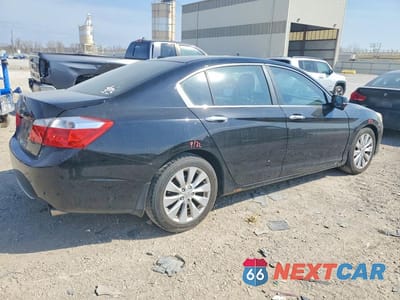 Trzecie zdjęcie samochodu z tyłu: 2014 HONDA ACCORD EXL VIN:1HGCR2F88EA064205 - miniatura