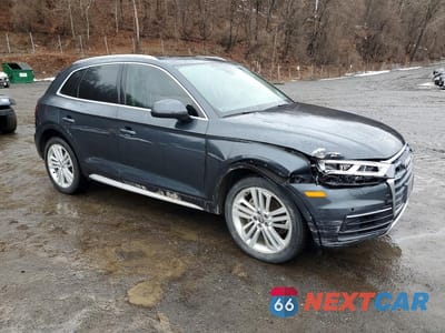 Czwarte zdjęcie samochodu z boku: 2018 AUDI Q5 PREMIUM PLUS VIN:WA1BNAFY4J2166843 - miniatura