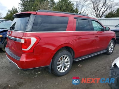 Trzecie zdjęcie samochodu z tyłu: 2020 FORD EXPEDITION MAX XLT VIN:1FMJK1JT7LEA34078 - miniatura