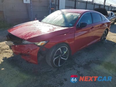 2021 HONDA ACCORD SPORT 1HGCV1F39MA098887 - główne zdjęcie licytacji z USA - miniatura