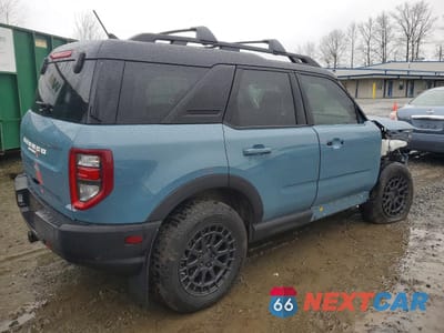 Trzecie zdjęcie samochodu z tyłu: 2023 FORD BRONCO SPORT BADLANDS VIN:3FMCR9D93PRD40250 - miniatura