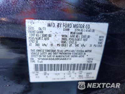 Zdjęcie 13 z 13 samochodu: 2011 FORD EXPLORER VIN:1FMHK8B82BGA88313 - miniatura
