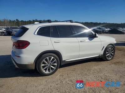 Trzecie zdjęcie samochodu z tyłu: 2019 BMW X3 SDRIVE30I VIN:5UXTR7C59KLF36810 - miniatura