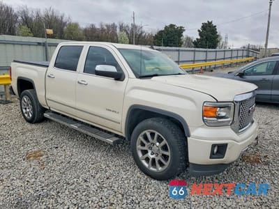Czwarte zdjęcie samochodu z boku: 2014 GMC SIERRA K1500 DENALI VIN:3GTU2WEC5EG522840 - miniatura