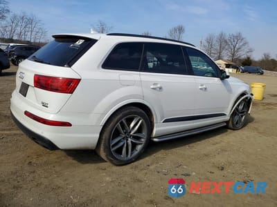 Trzecie zdjęcie samochodu z tyłu: 2018 AUDI Q7 PRESTIGE VIN:WA1VAAF73JD048108 - miniatura