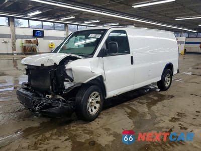 2012 CHEVROLET EXPRESS 1500 CARGO UTILITY / SERVICE VAN 1GCSGAFX2C1191160 - główne zdjęcie licytacji z USA - miniatura