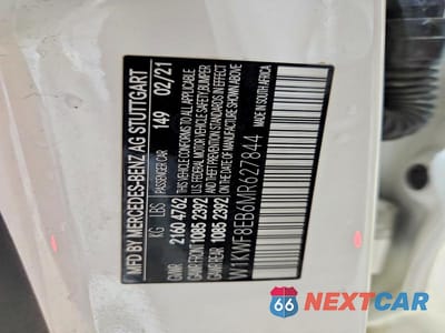 Zdjęcie 12 z 12 samochodu: 2021 MERCEDES-BENZ C 300 4MATIC VIN:W1KWF8EB6MR627844 - miniatura