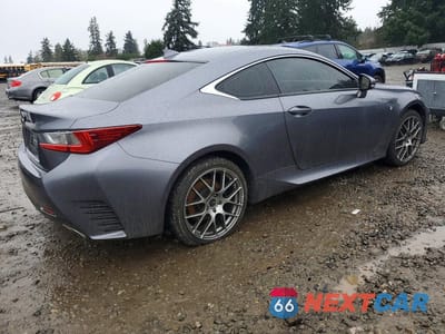 Trzecie zdjęcie samochodu z tyłu: 2017 LEXUS RC 350 BASE VIN:JTHSE5BC4H5007268 - miniatura