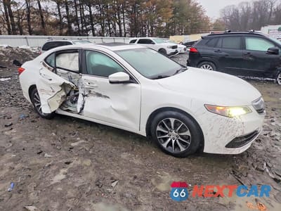 Czwarte zdjęcie samochodu z boku: 2015 ACURA TLX VIN:19UUB1F36FA012015 - miniatura