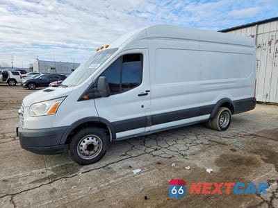 2017 FORD TRANSIT T-350 HD EL DRW 3.2L V6 5C TDSL EXT CARGO HIGH ROOF 1FTWS4XV9HKA09647 - główne zdjęcie licytacji z USA - miniatura