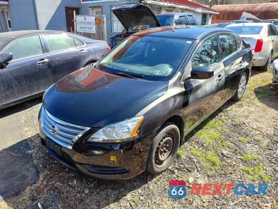 Drugie zdjęcie samochodu z przodu: 2015 NISSAN SENTRA SV VIN:3N1AB7AP5FL658110 - miniatura