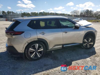 Trzecie zdjęcie samochodu z tyłu: 2023 NISSAN ROGUE PLATINUM VIN:JN8BT3DCXPW107199 - miniatura