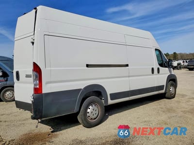 Trzecie zdjęcie samochodu z tyłu: 2023 RAM PROMASTER 3500 DELIVERY VAN VIN:3C6MRVZG2PE593356 - miniatura