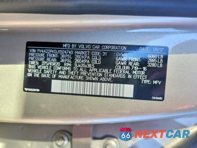 Zdjęcie 13 z 13 samochodu: 2018 VOLVO XC90 T6 VIN:YV4A22PK0J1324740 - miniatura